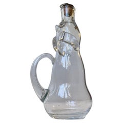 Carafe à porc figurative Erik Hglund pour Atelje Boda, Suède, 1970