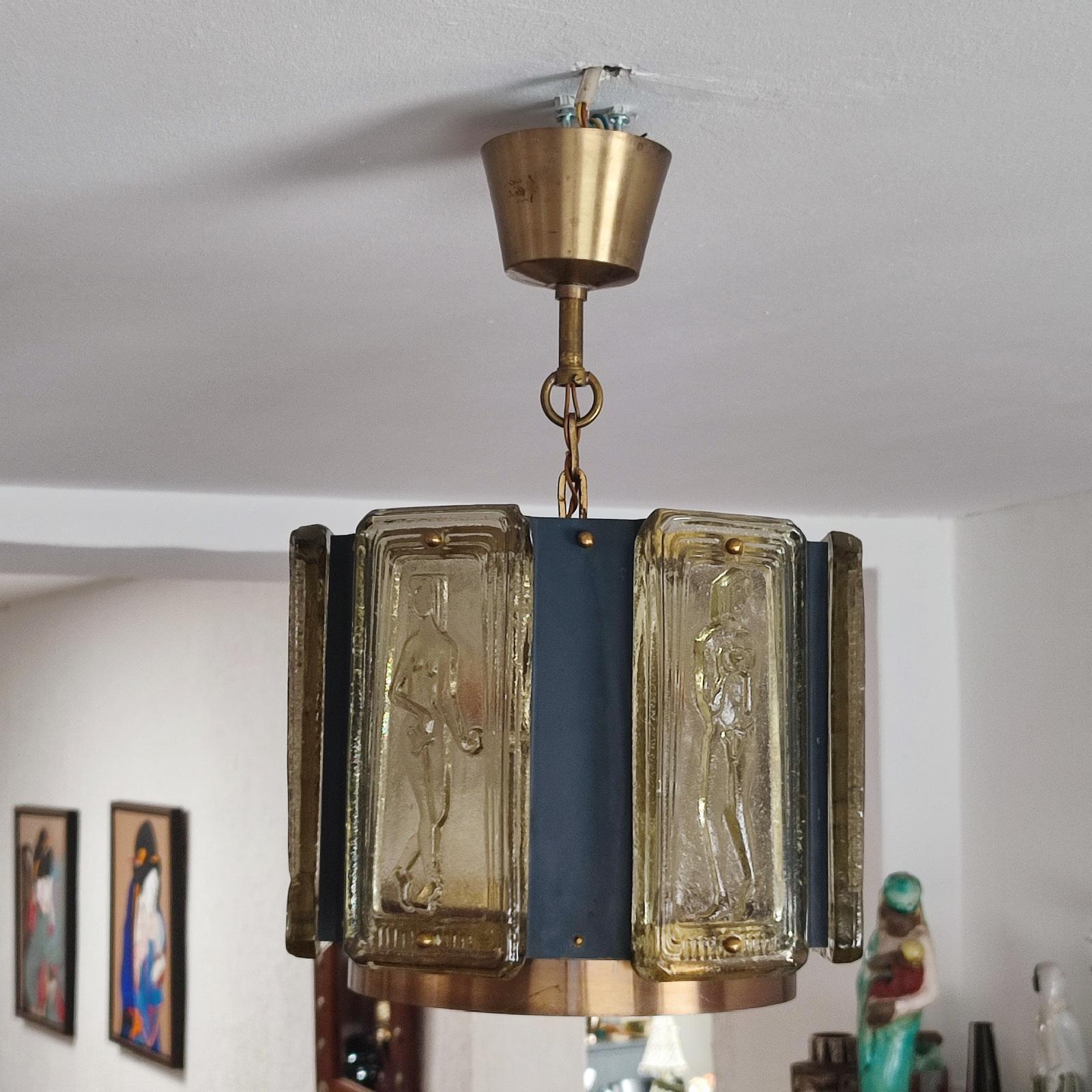 Erik Höglund for Einar Backstrom Ceiling Light 