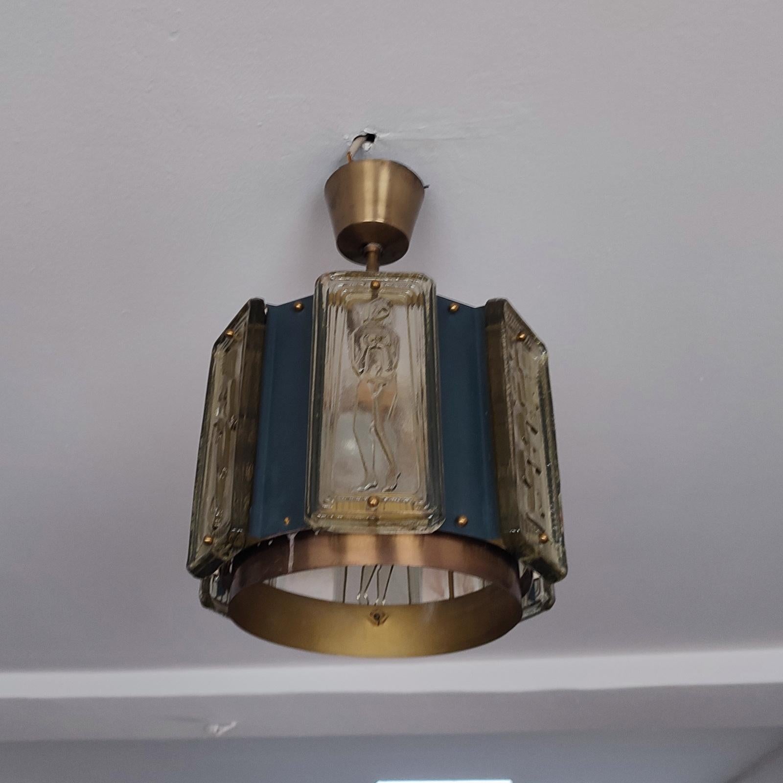 Erik Höglund for Einar Backstrom Ceiling Light 