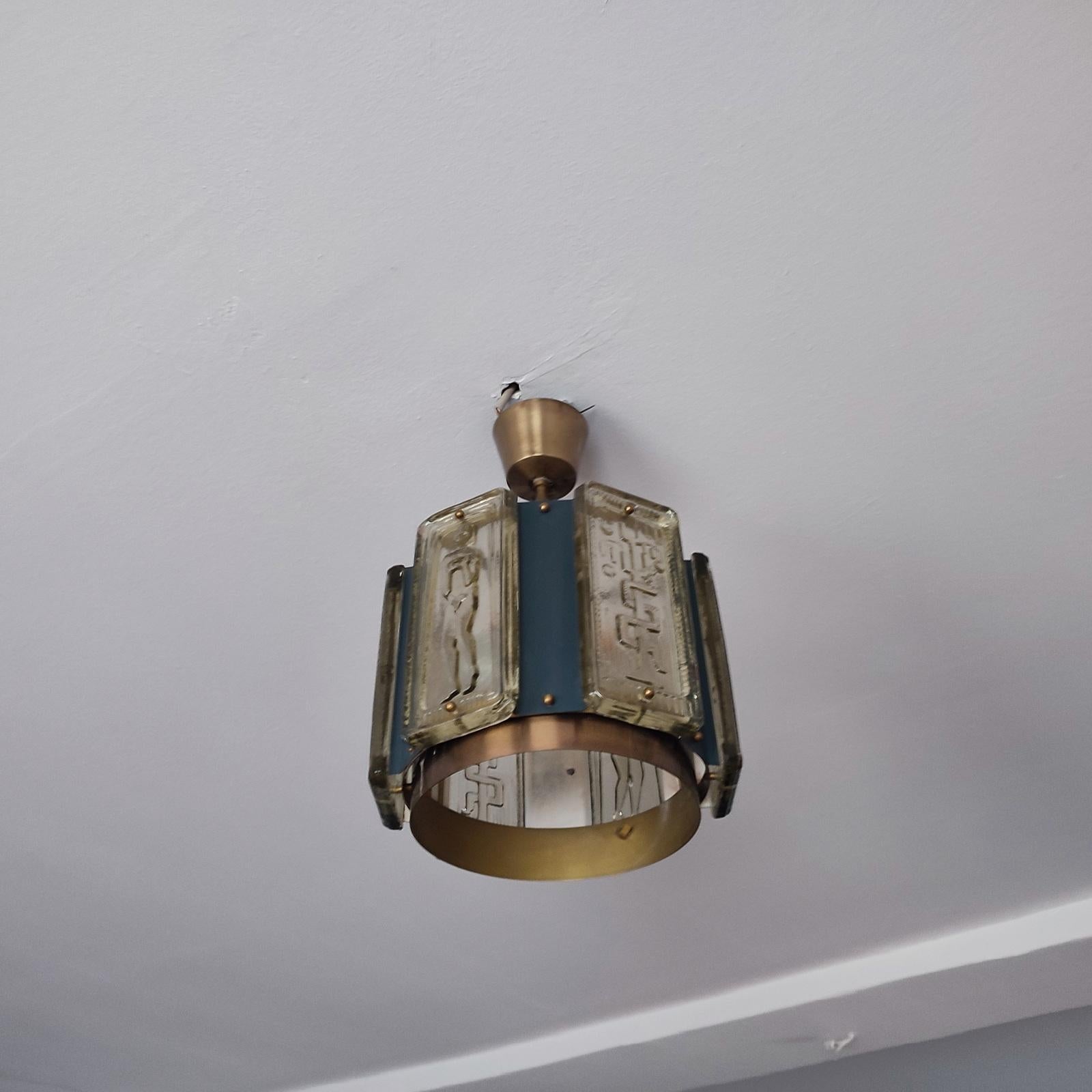Erik Höglund for Einar Backstrom Ceiling Light 