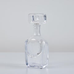 Erik Hoglund Glass Decanter for Kosta Boda