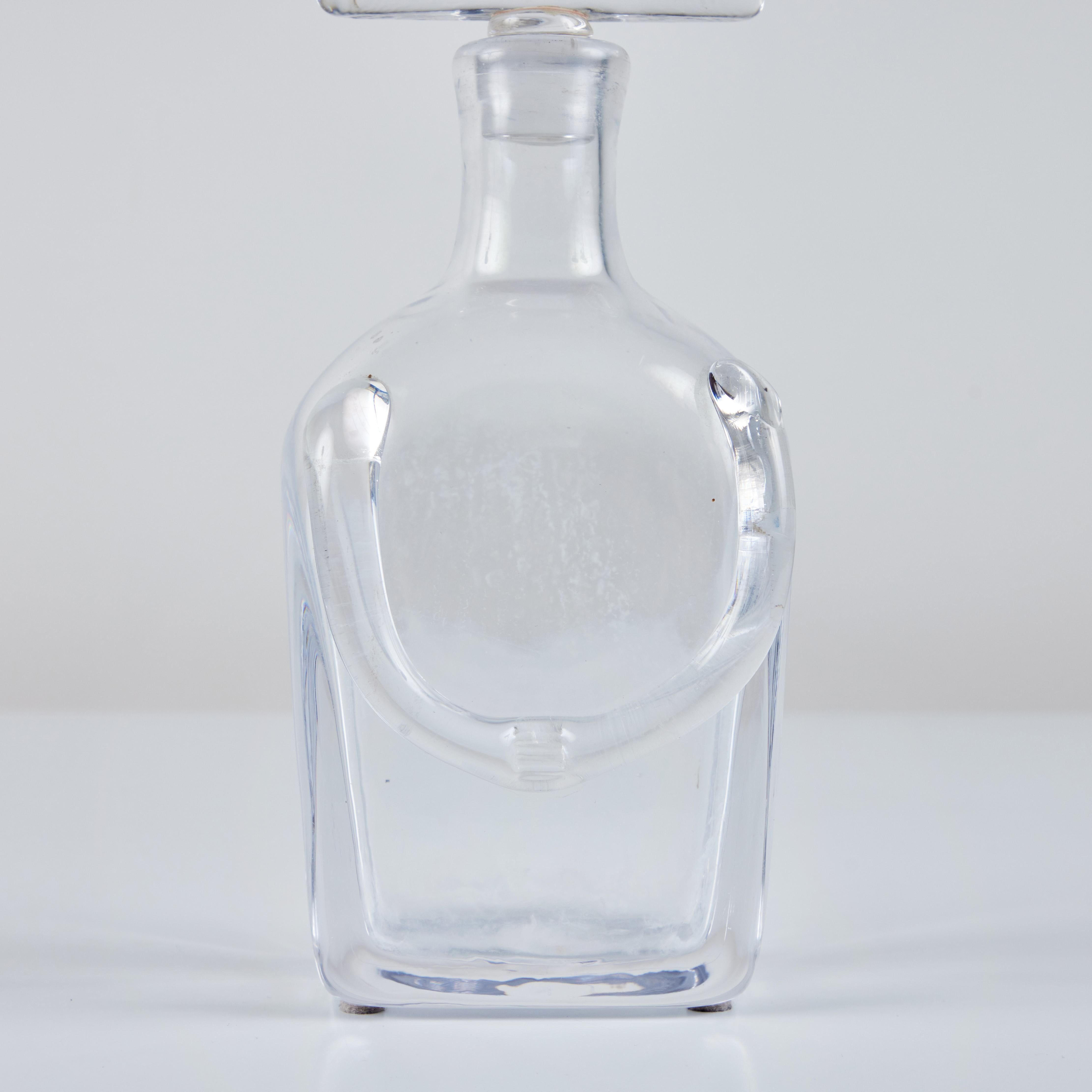 Erik Hoglund Glass Decanter for Kosta Boda 1