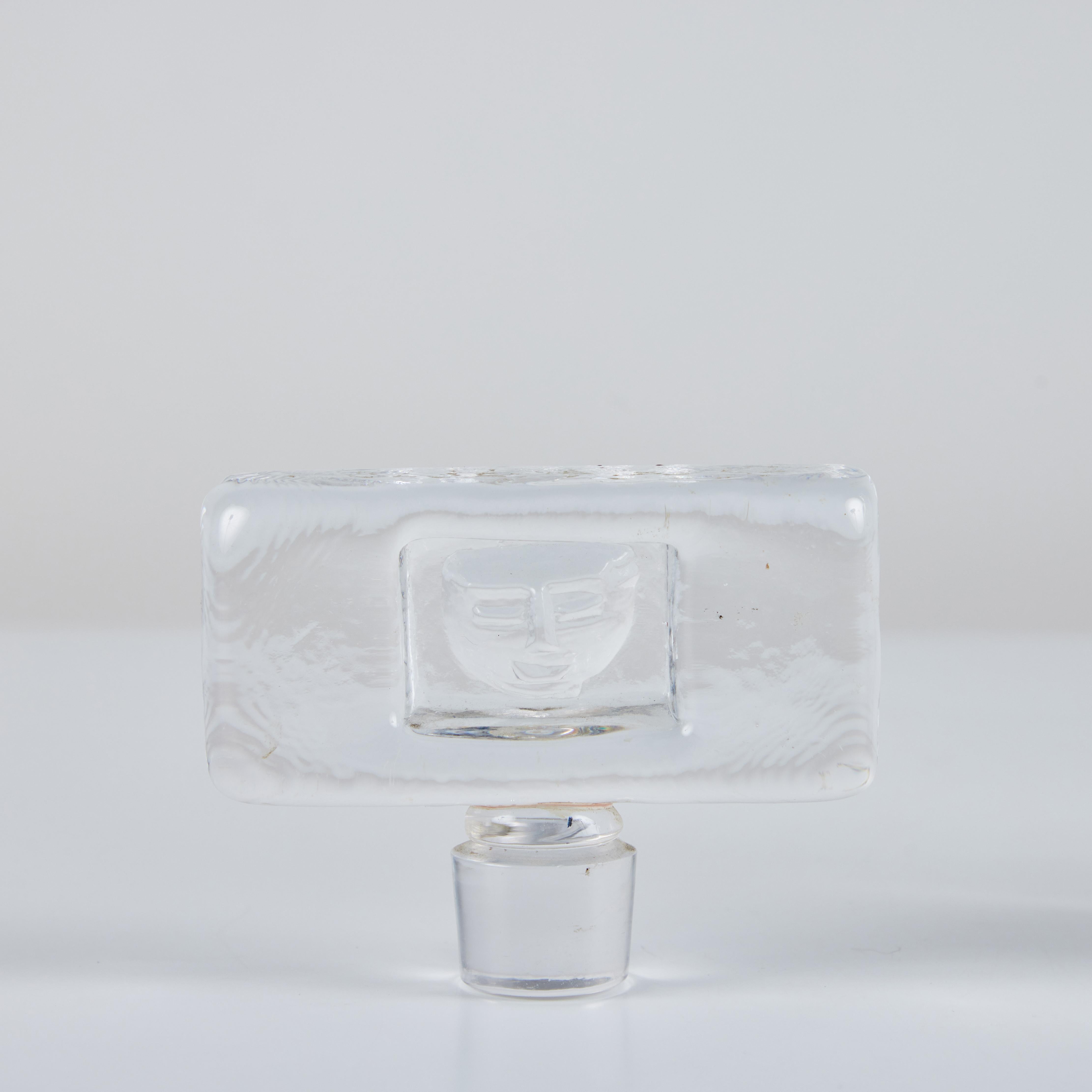 Erik Hoglund Glass Decanter for Kosta Boda 2