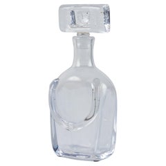 Erik Hoglund Glass Decanter for Kosta Boda