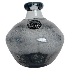 Erik Höglund Glass Vase for Boda, Sweden, Late 1960s