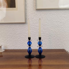 Coppia di portacandele Erik Hoglund, Svezia, metà del secolo scorso