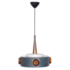 Erik Höglund Pendant lamp Kosta Boda 1960s Sweden