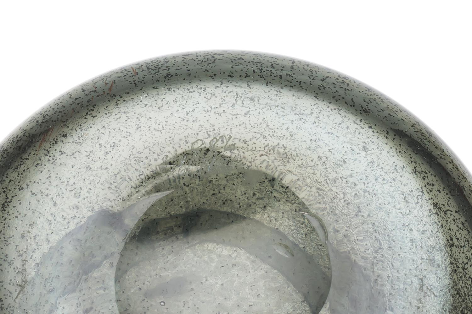 Erik Höglund / PEOPLE BOTTLE(GREY CARBORUNDUM) H886 / Boda Glasbruk / 1950s en vente 3