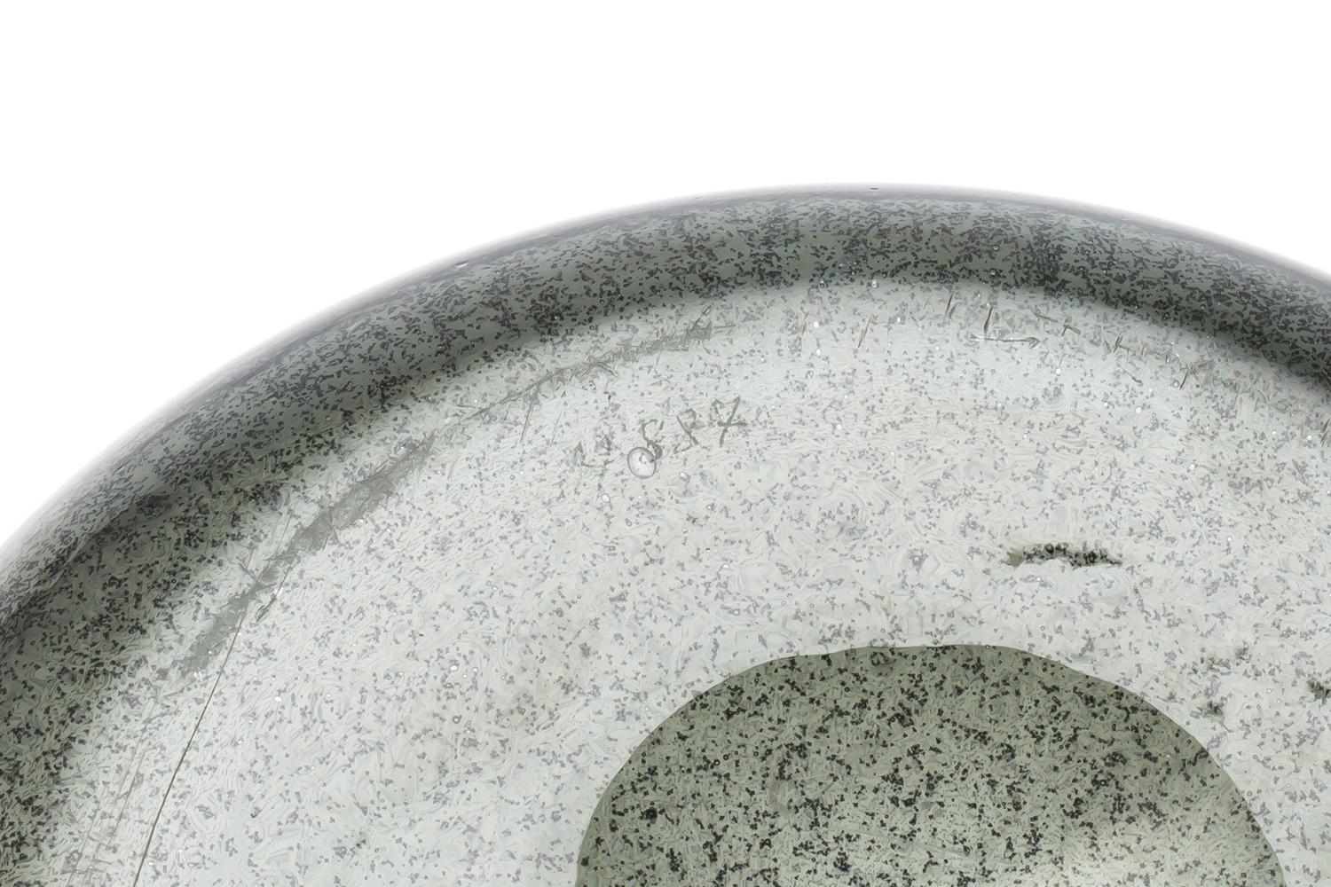 Erik Höglund / PEOPLE BOTTLE(GREY CARBORUNDUM) H887 / Boda Glasbruk / 1950s For Sale 3