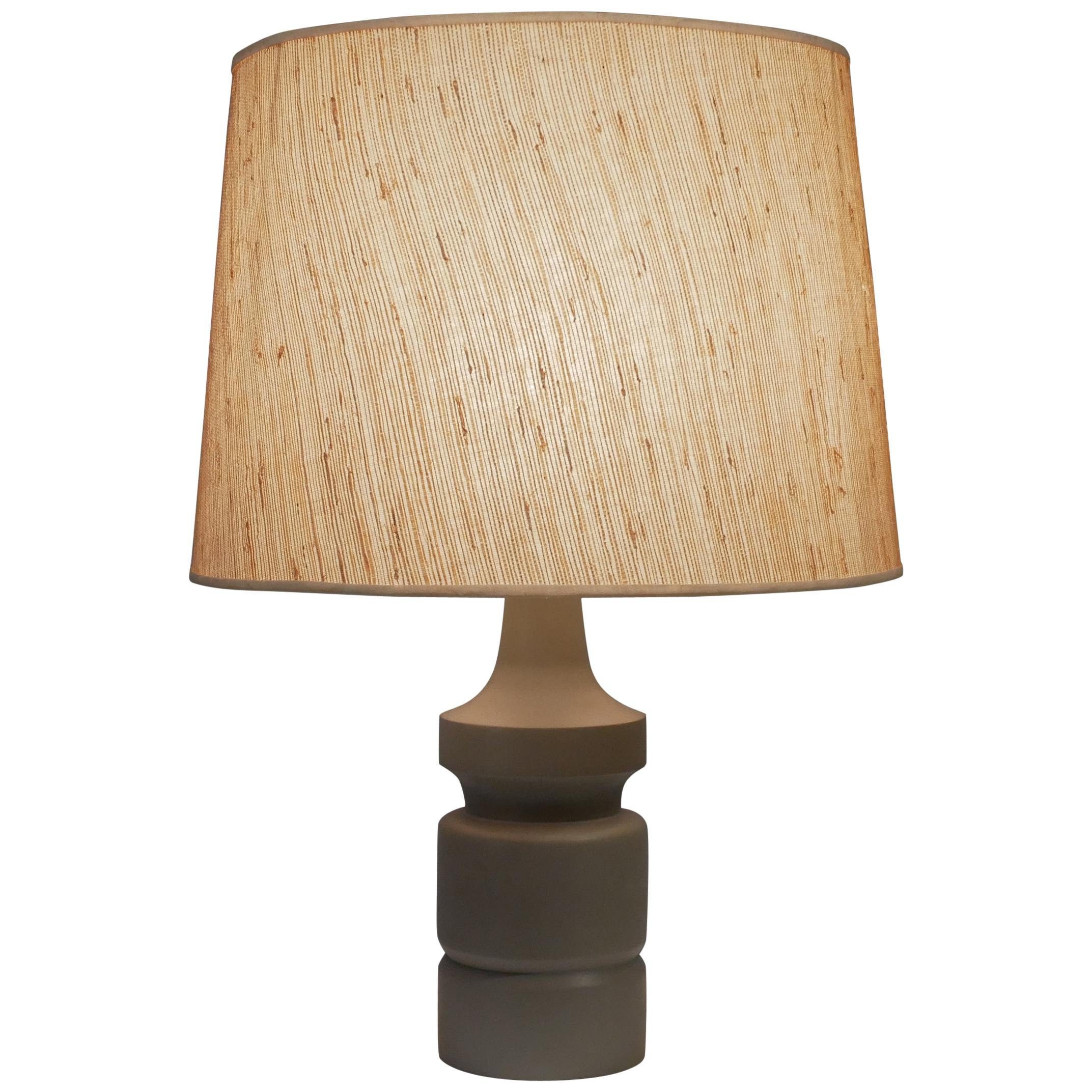 Erik Höglund Table Lamp in Solid Pine, 1960s For Sale