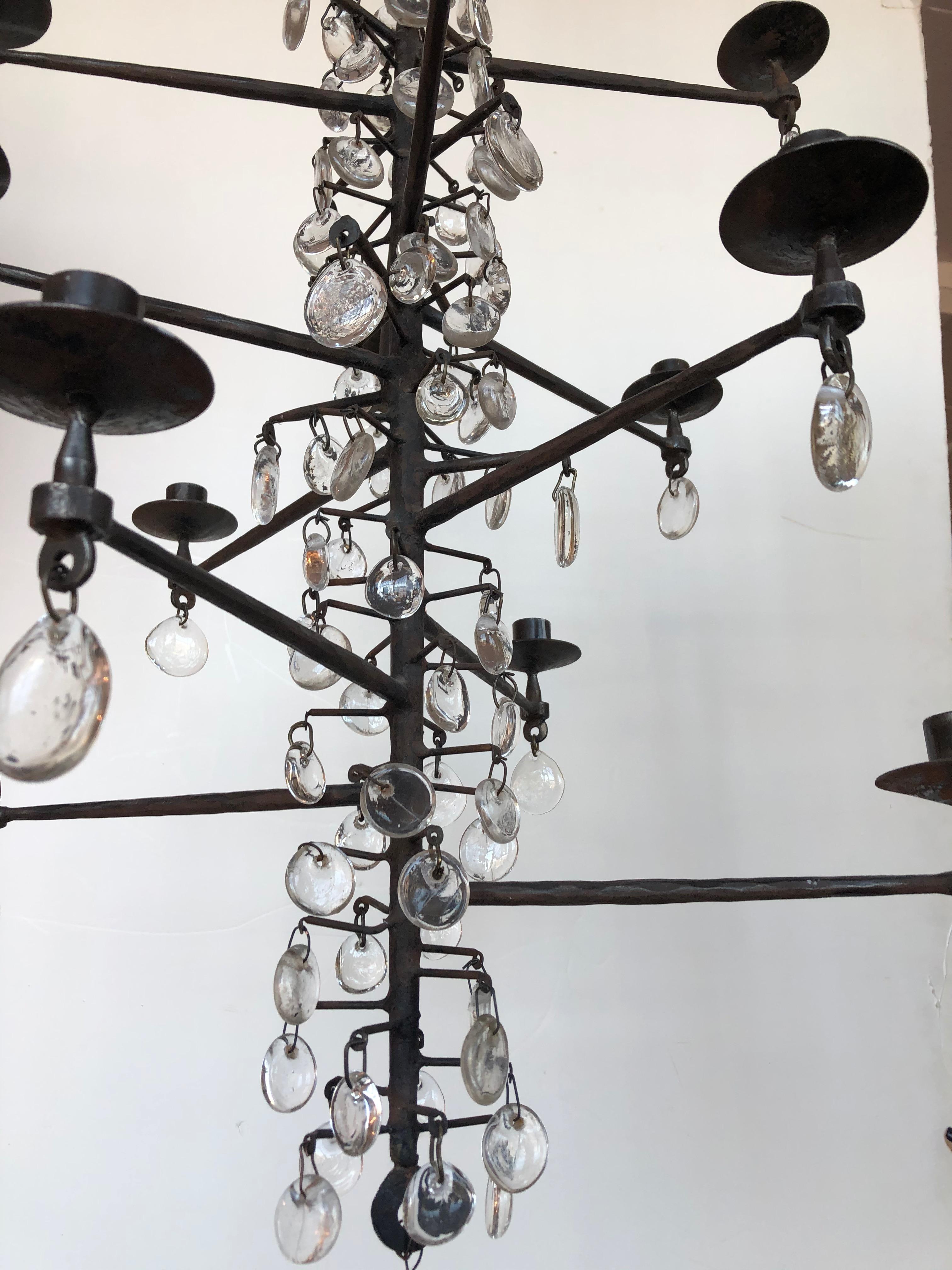 Erik Hoglund Twelve Candle Chandelier 1