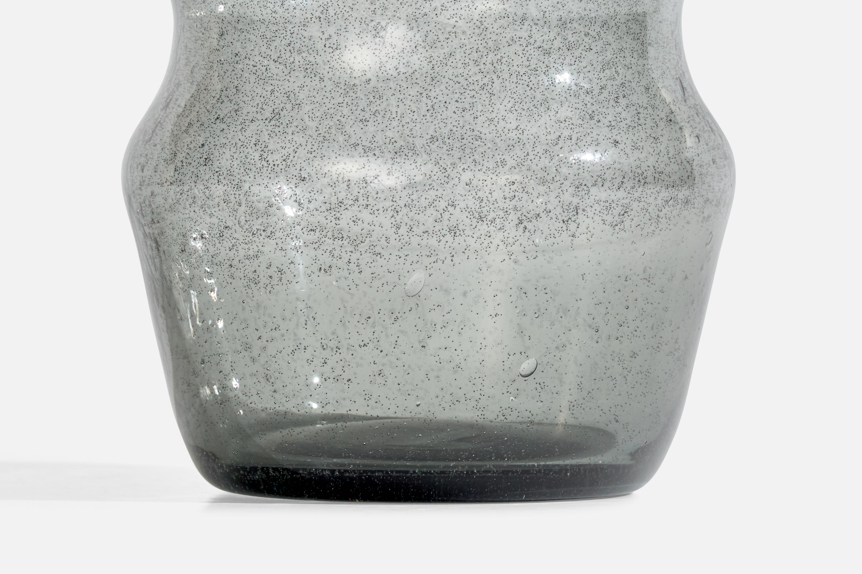 Milieu du XXe siècle Erik Höglund, vase, verre, Suède, années 1960 en vente