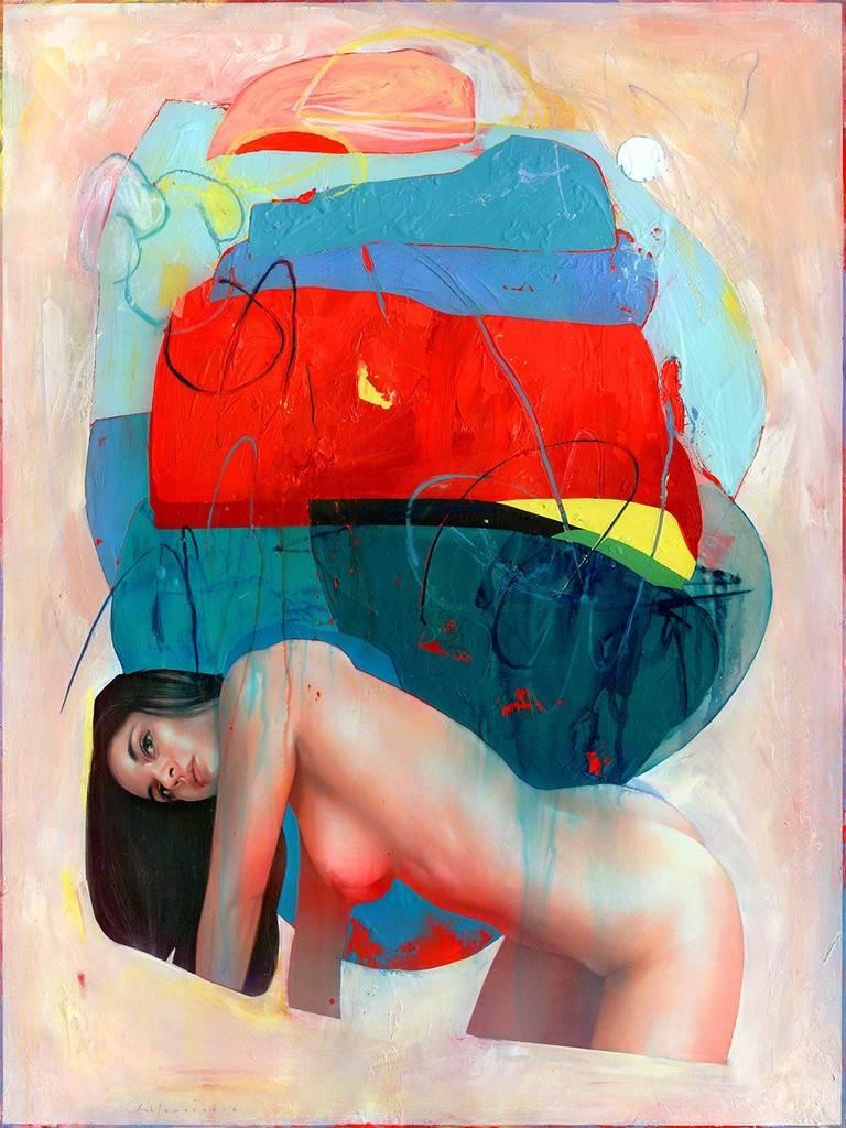 Erik Jones Abstract Painting - Wall