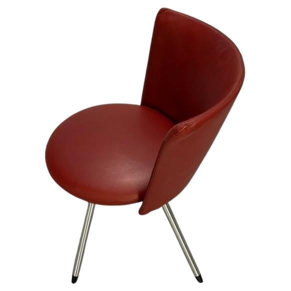 Erik Jorgensen "EJ 11" Cocktail Stuhl - Oxblood Leder im Angebot