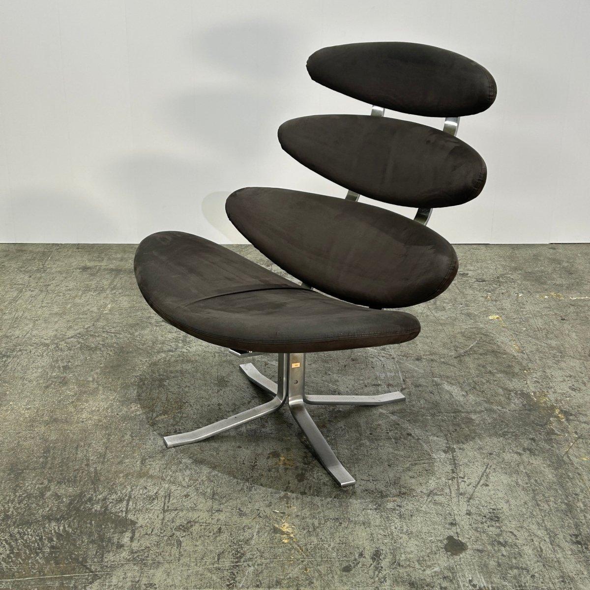 Erik Jørgensen EJ 5 Corona Chair by Poul M. Volther For Sale 3