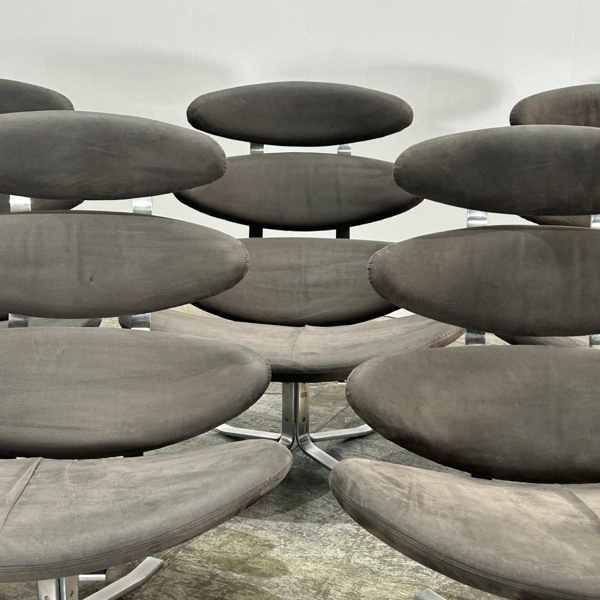 Contemporary Erik Jørgensen EJ 5 Corona Chair by Poul M. Volther For Sale