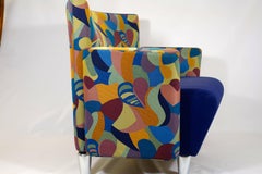 Postmodern Pair of Scandinavian Erik Jørgensen Memphis Style Lounge Chairs 1990s