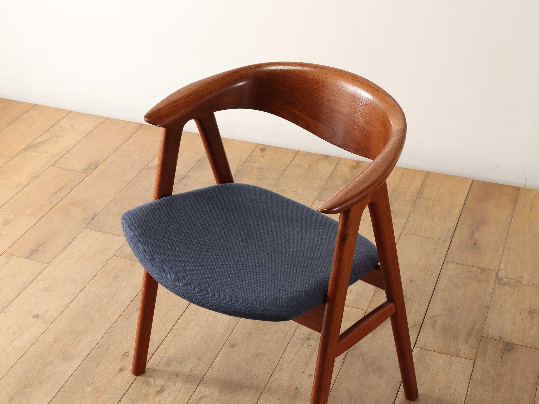 Danish Erik Kirkegaard Armchair model 52 in teak from 1950s