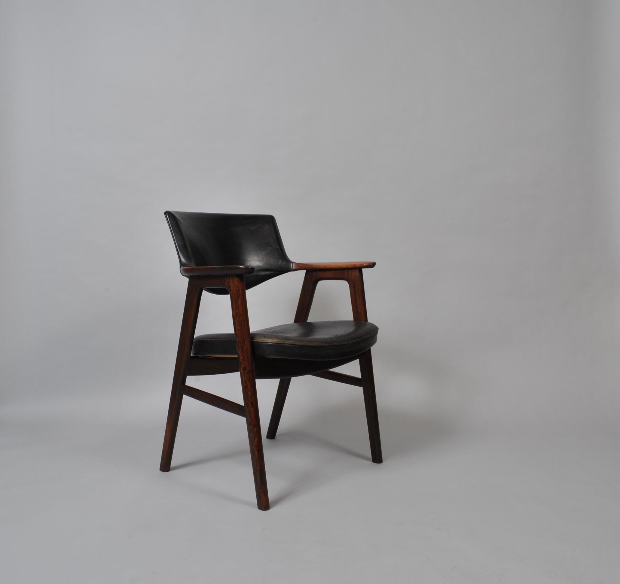 Erik Kirkegaard Chair, Midcentury Danish 7