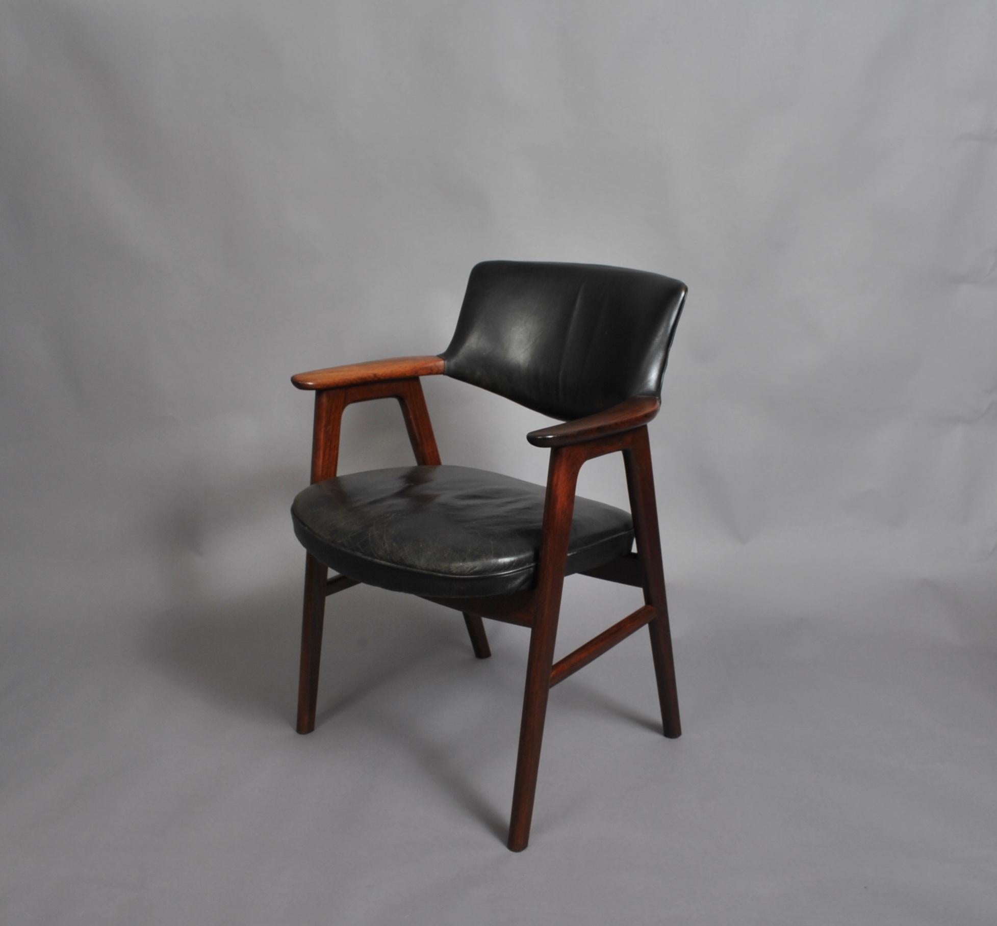 Erik Kirkegaard Chair, Midcentury Danish In Good Condition In London, GB