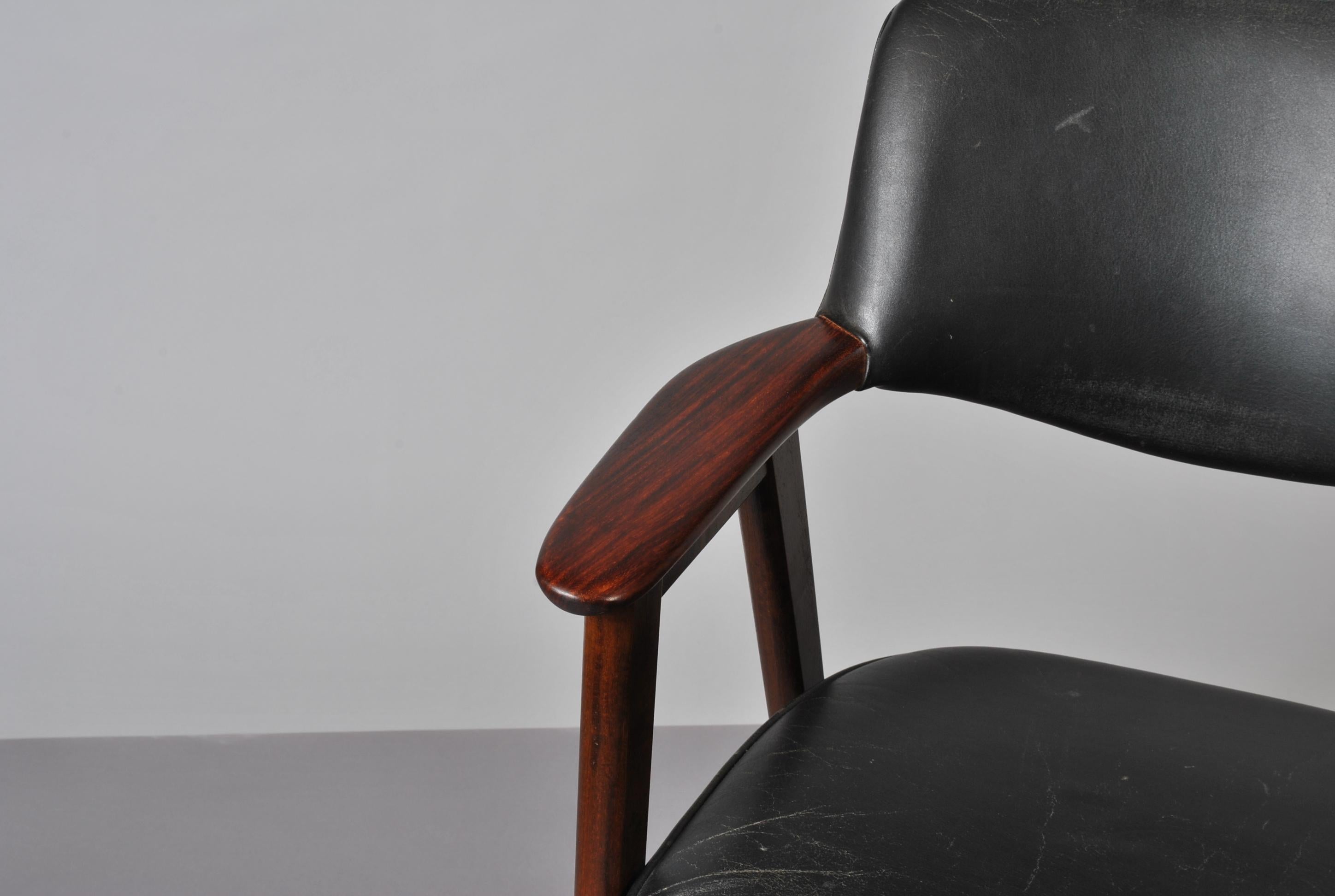 Erik Kirkegaard Chair, Midcentury Danish In Good Condition In London, GB