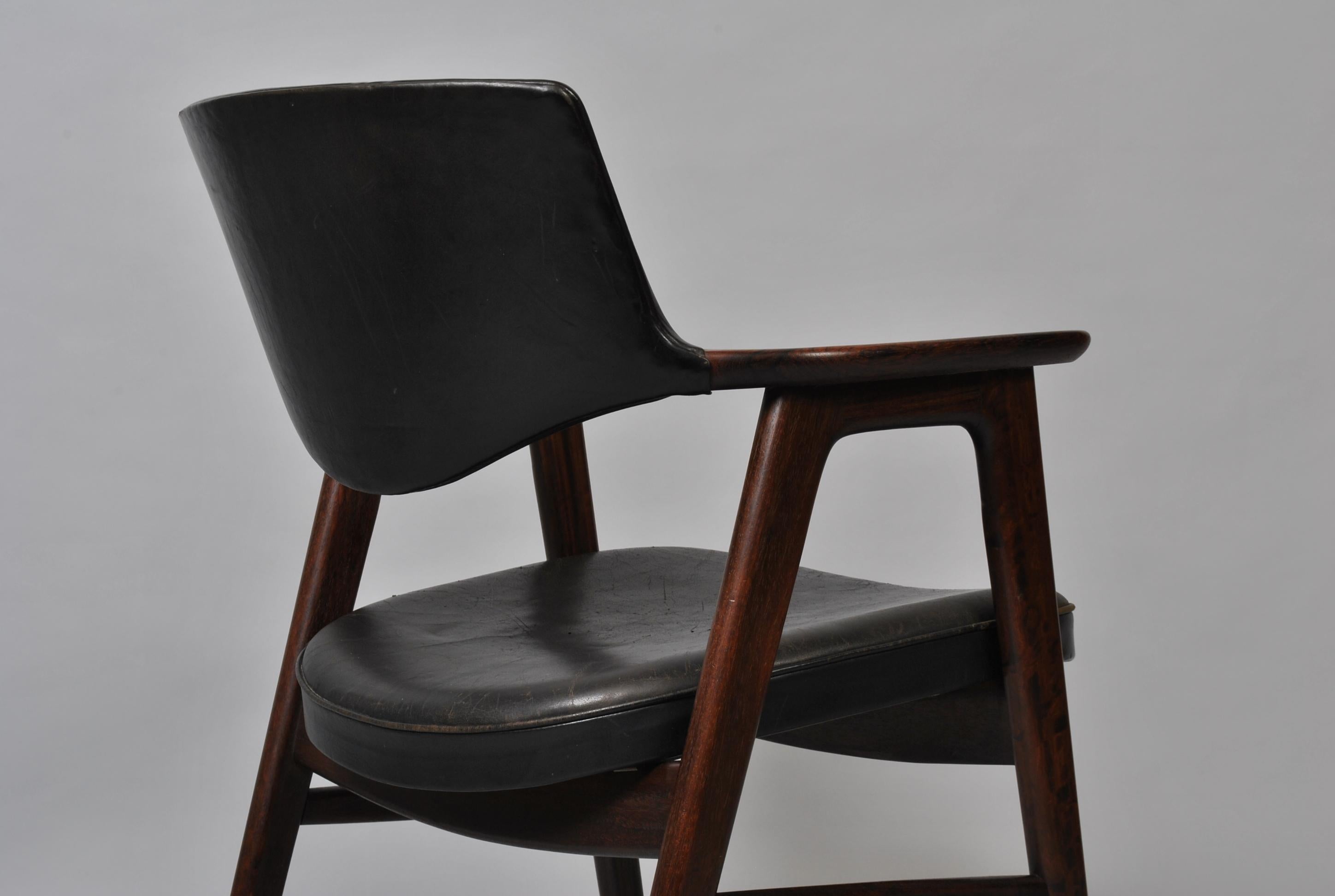 Erik Kirkegaard Chair, Midcentury Danish 3