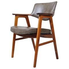 Erik Kirkegaard Rosewood & Leather Desk Chair