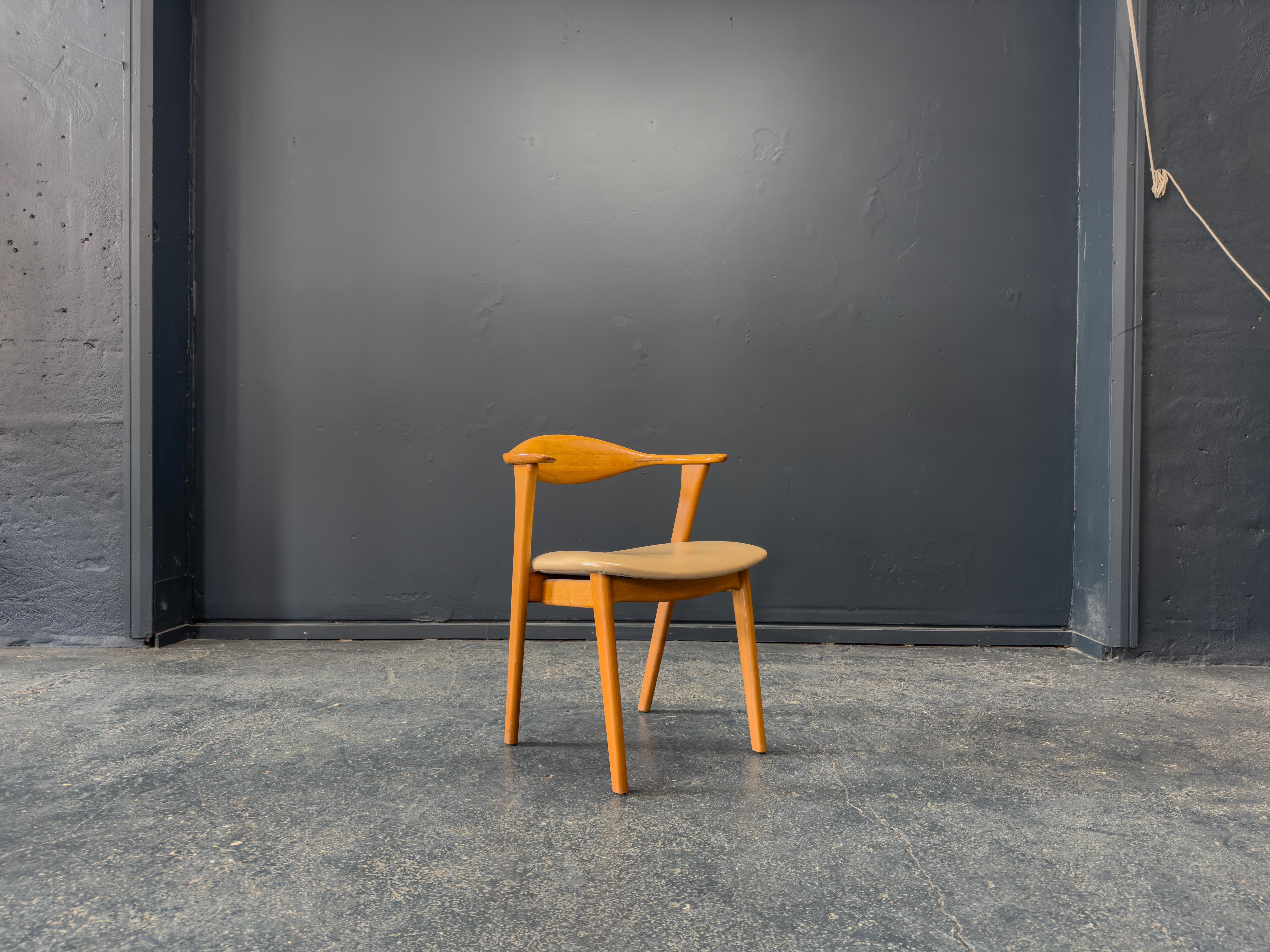 Mid-Century Modern Fauteuil Erik Kirkegaard modèle 48 en vente
