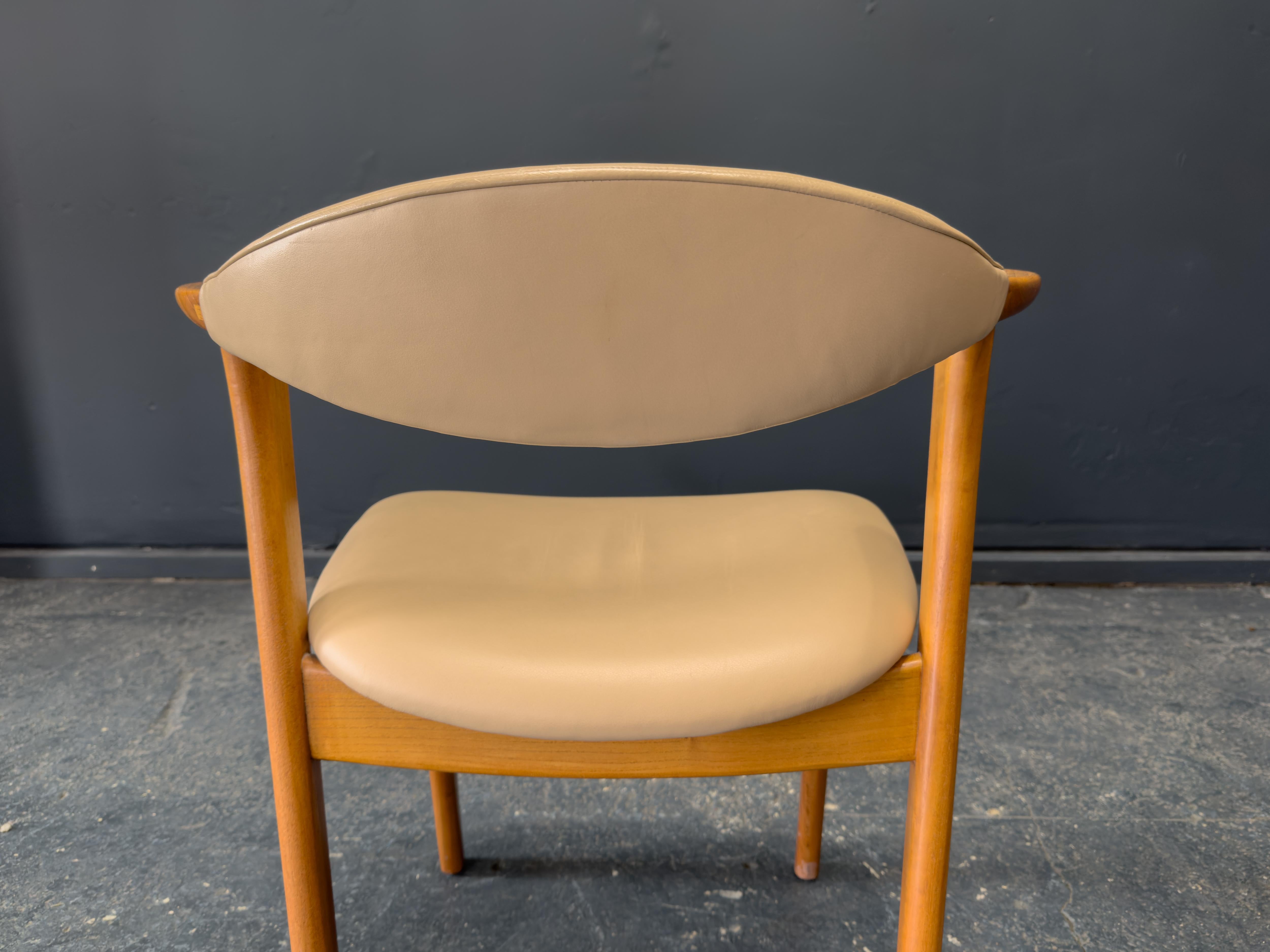 Erik Kirkegaard Model 48 Armchair Cuero en venta
