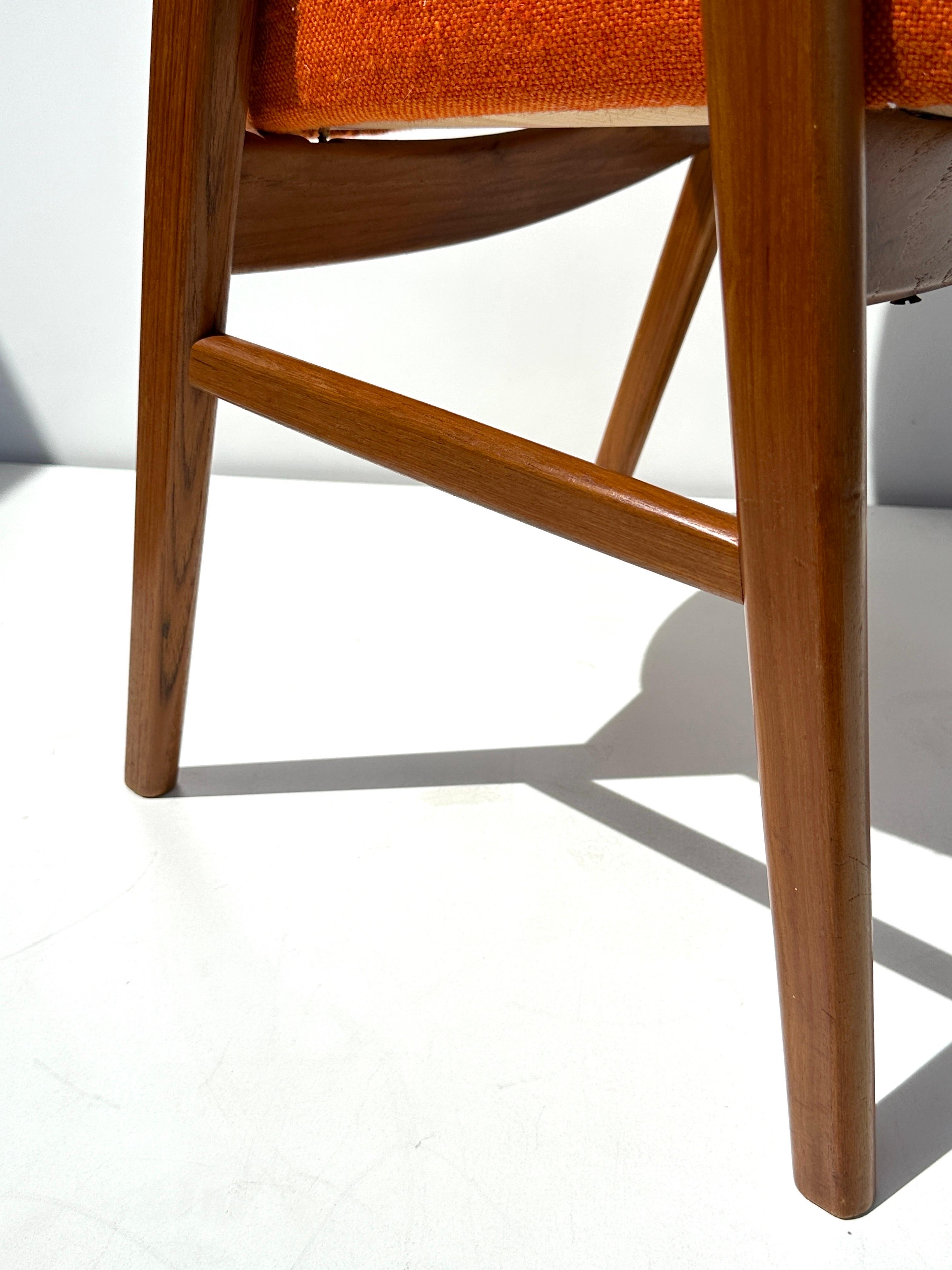 Erik Kirkegaard Teak Armchair For Sale 2