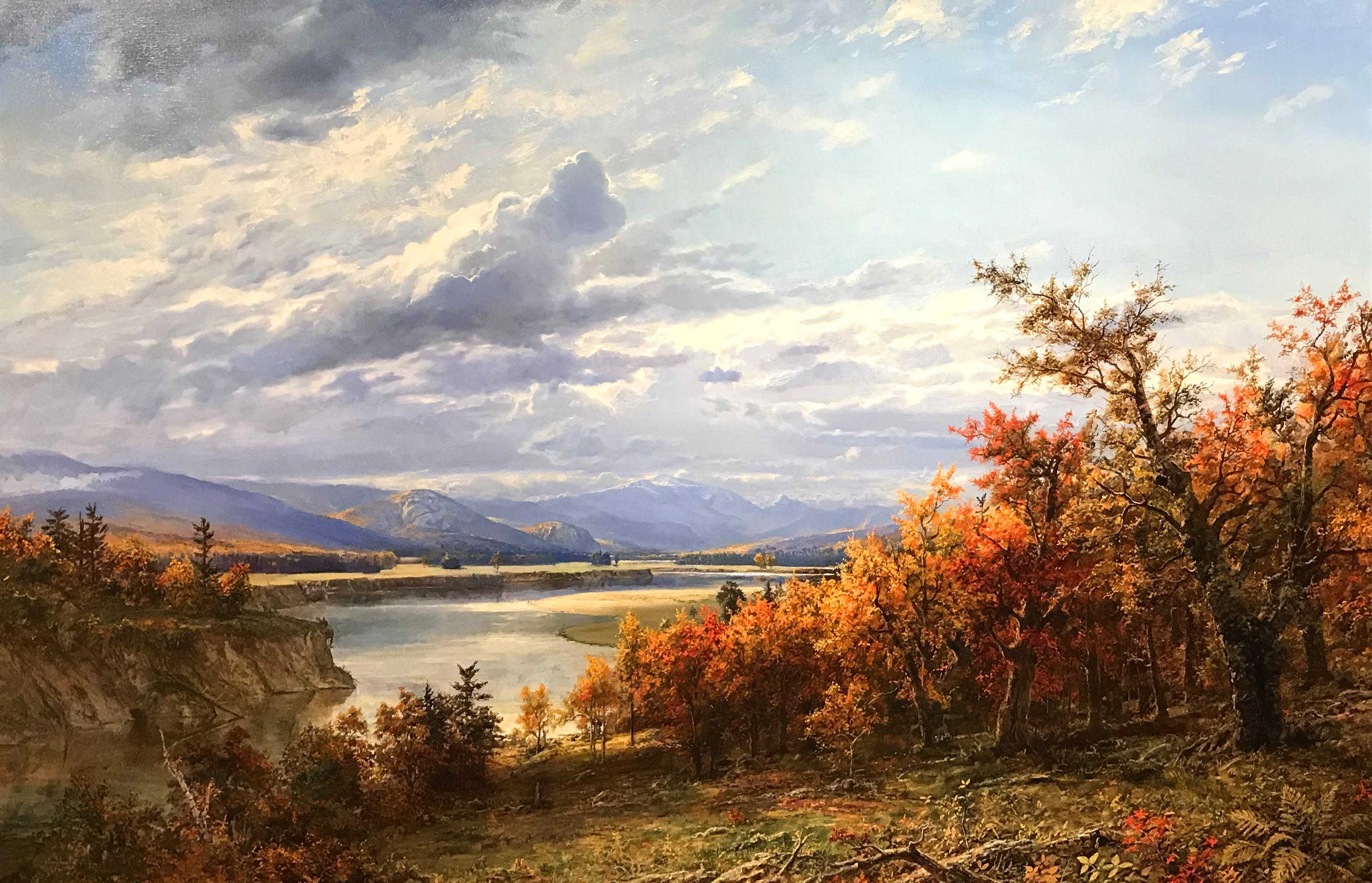 Mount Washington Valley - Painting by Erik Koeppel