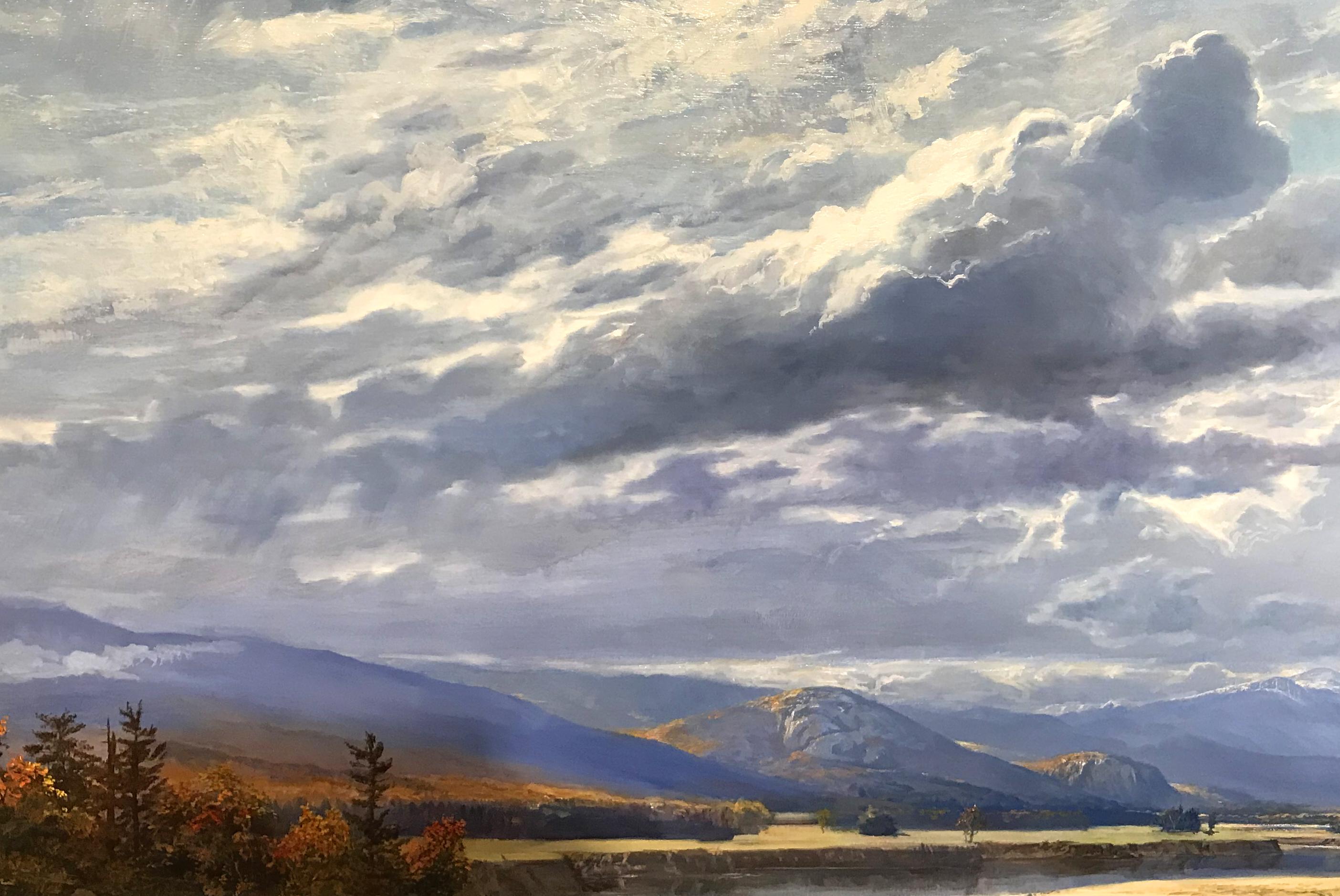 Mount Washington Valley - Realist Painting by Erik Koeppel