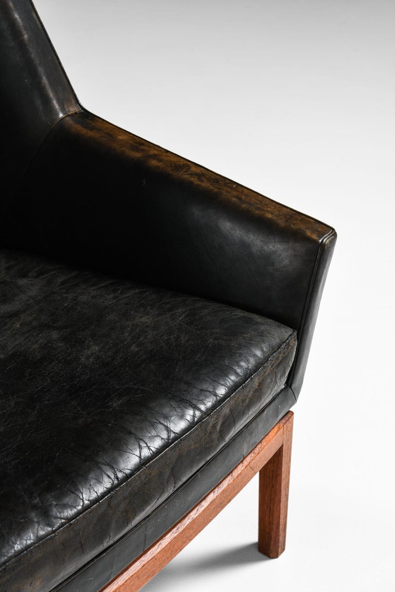 Erik Kolling Andersen Easy Chair Produced by Cabinetmaker Peder Pedersen For Sale 2