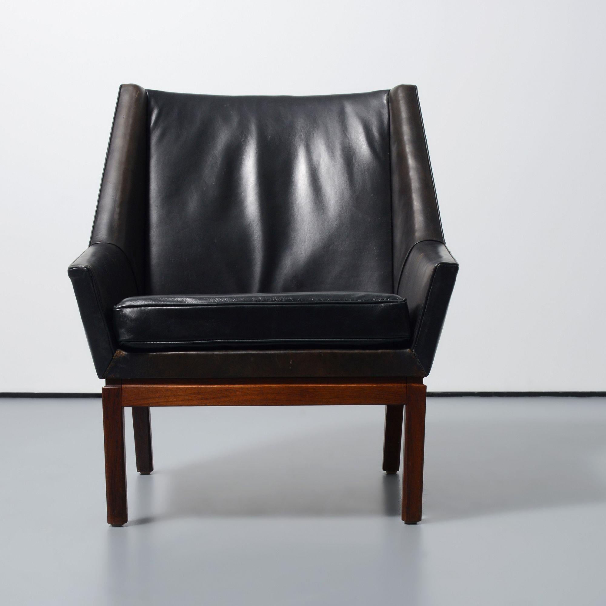 Mid-Century moderno Sedia da salotto Erik Kolling Andersen in vendita