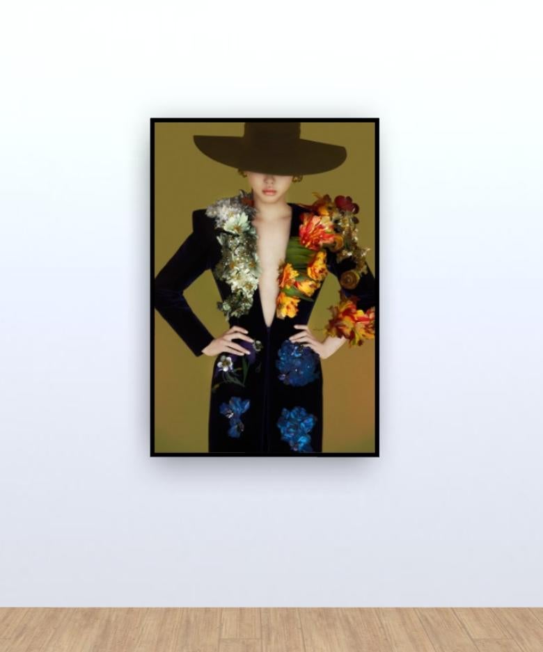 Not titled yet, 2022 – Erik Madigan Heck, Fashion, Dress, Human, Flowers, Art For Sale 1
