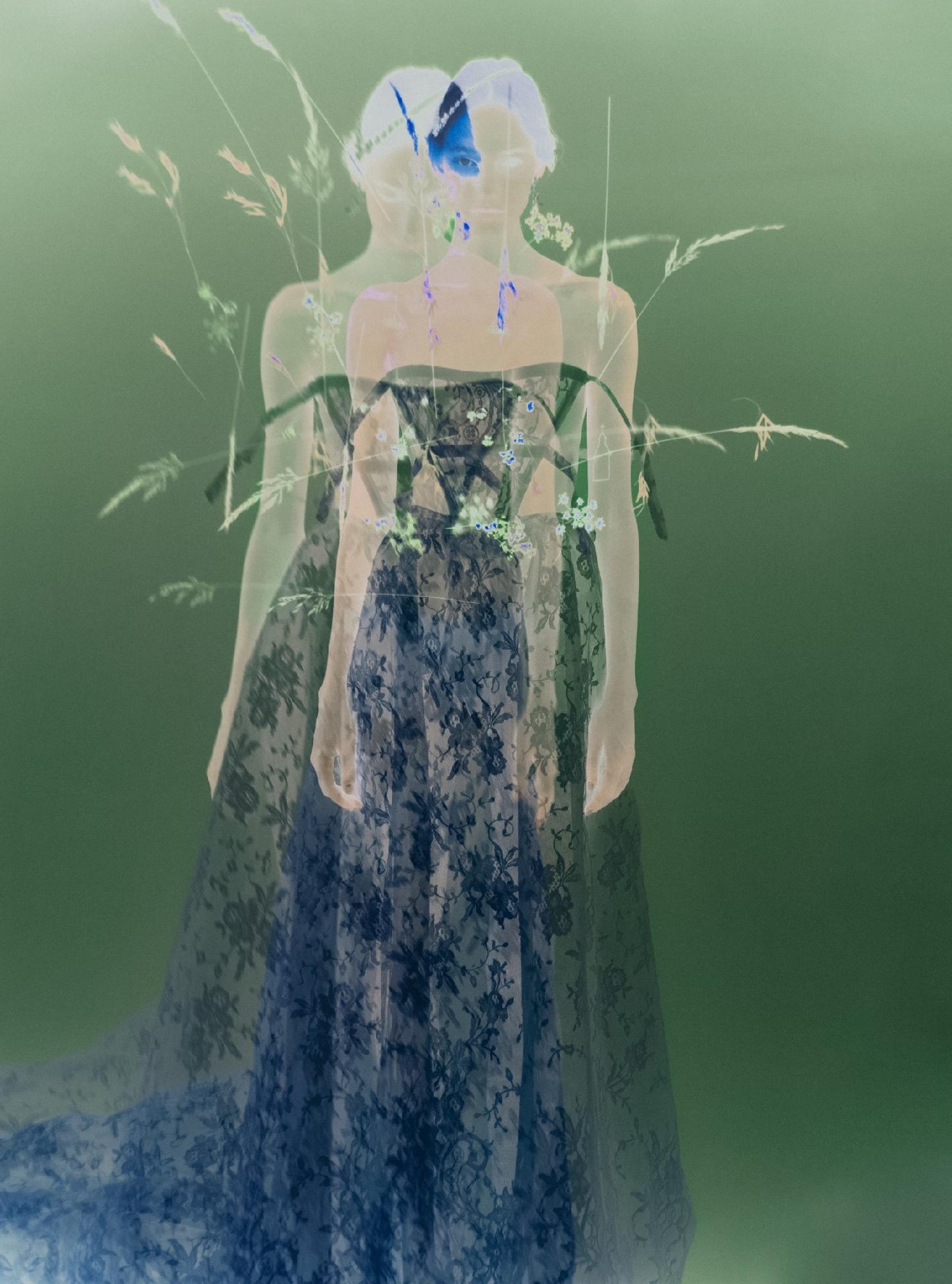 Not titled yet, 2022 – Erik Madigan Heck, Fashion, Dress, Human, Flowers, Art