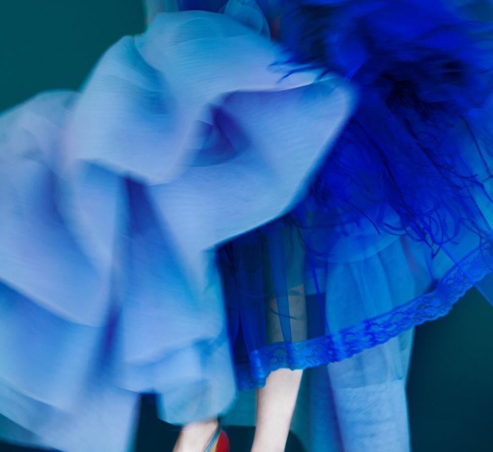 Harper’s Bazaar Blue, 2023 – Erik Madigan Heck, Fashion, Human, Art, Dress For Sale 2