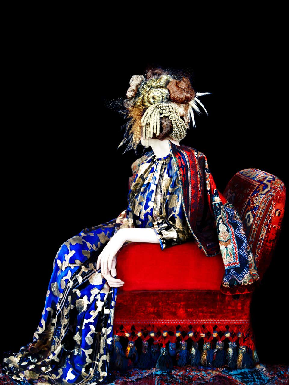 The Absorbed Tradition – Erik Madigan Heck, Fashion, Woman, Pattern