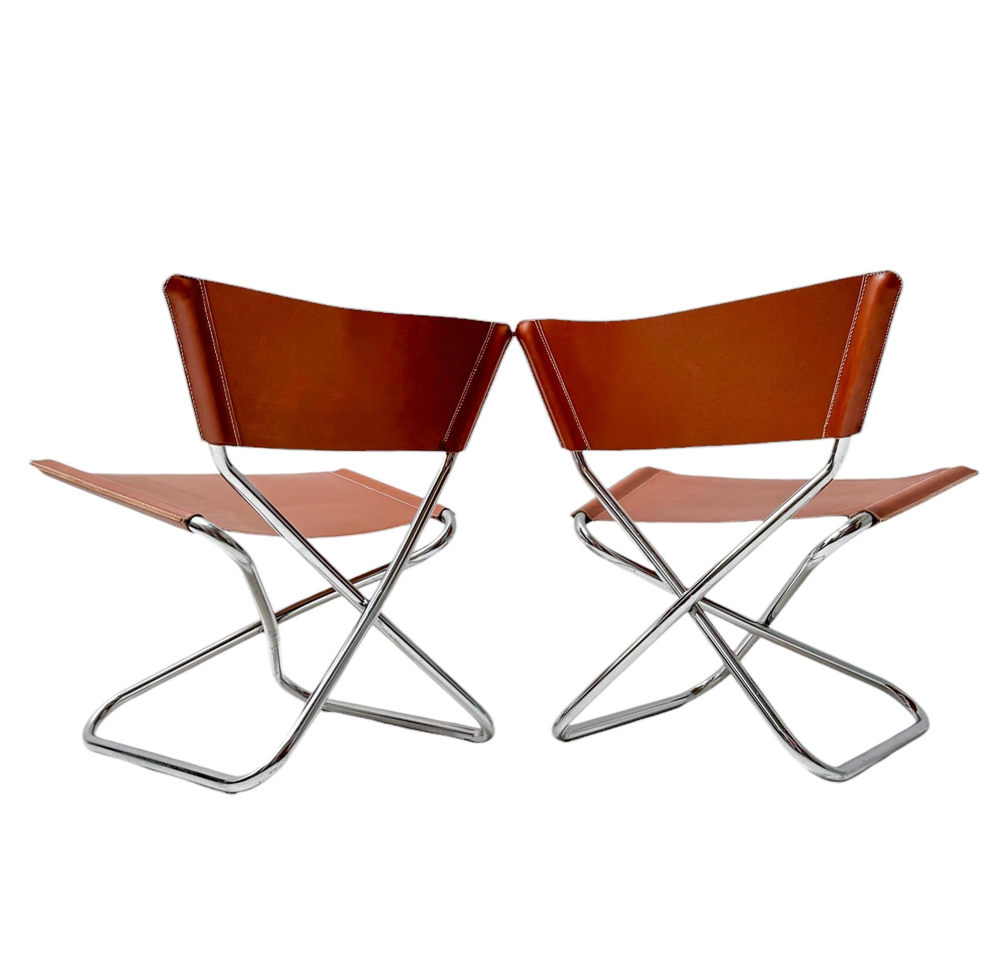 Erik Magnussen Pair of Z Down Lounge Chairs for Torben Ørskov Denmark, 1960s For Sale 4