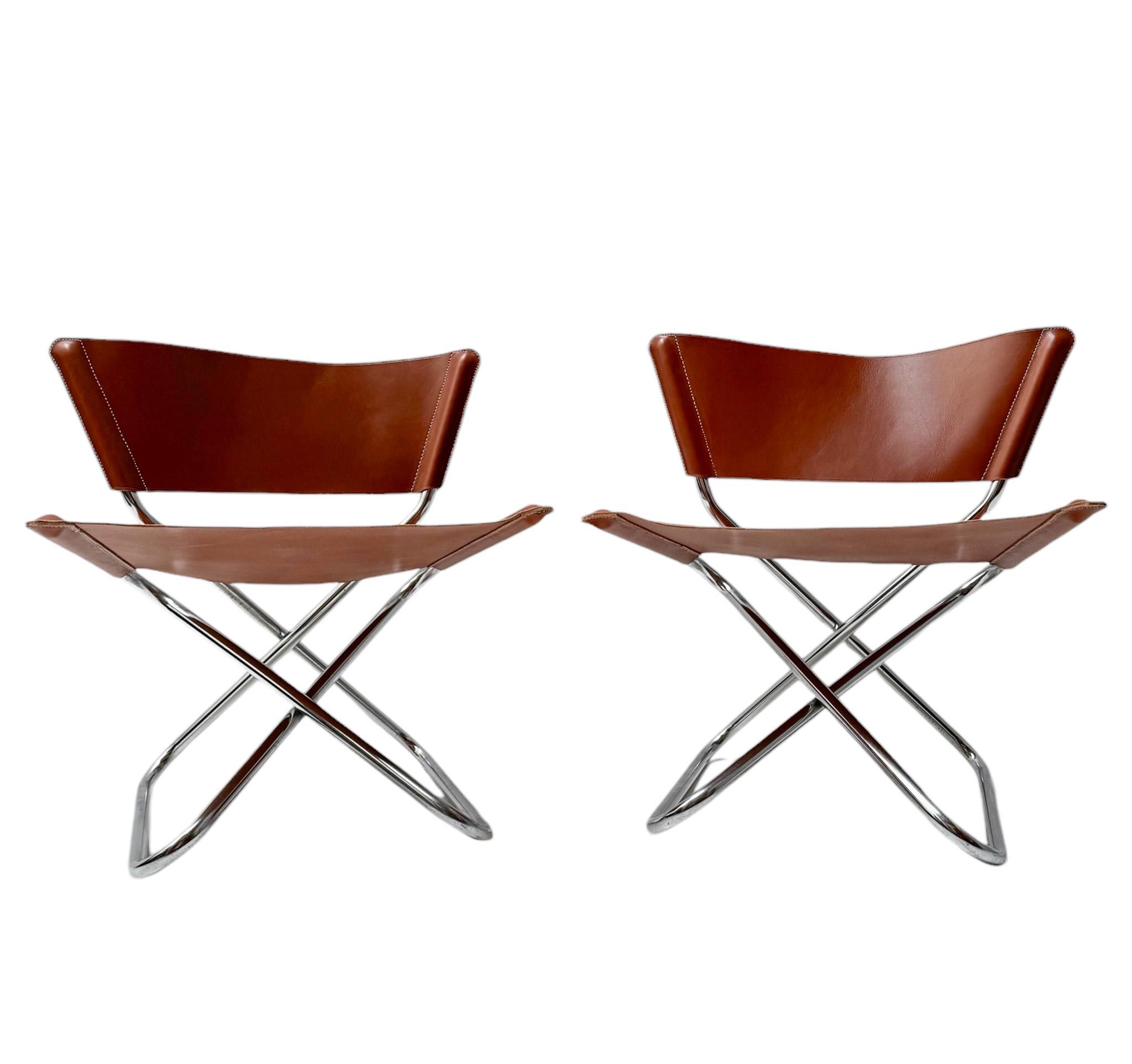 Mid-Century Modern Erik Magnussen Pair of Z Down Lounge Chairs for Torben Ørskov Denmark, 1960s For Sale