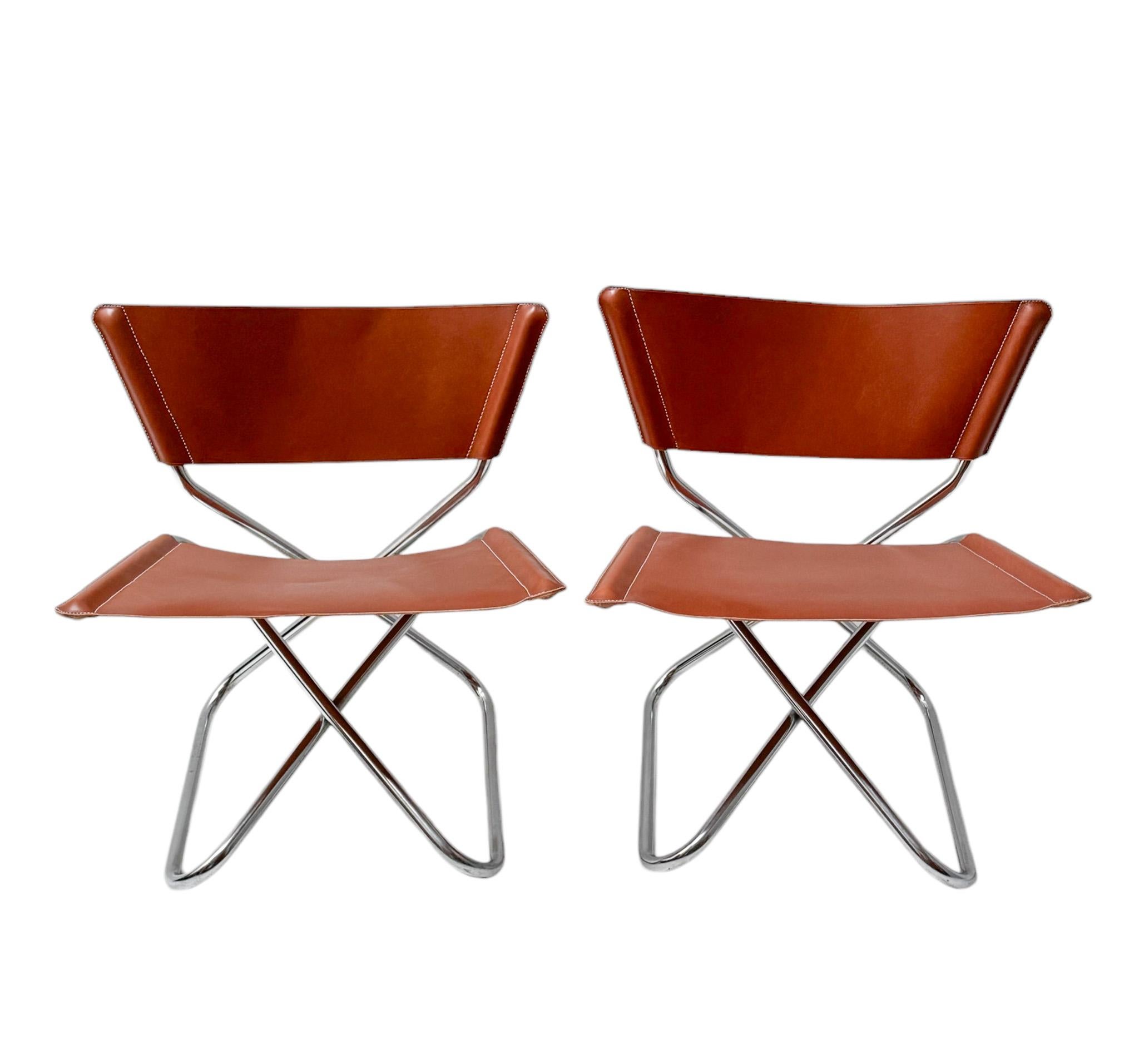Danish Erik Magnussen Pair of Z Down Lounge Chairs for Torben Ørskov Denmark, 1960s For Sale