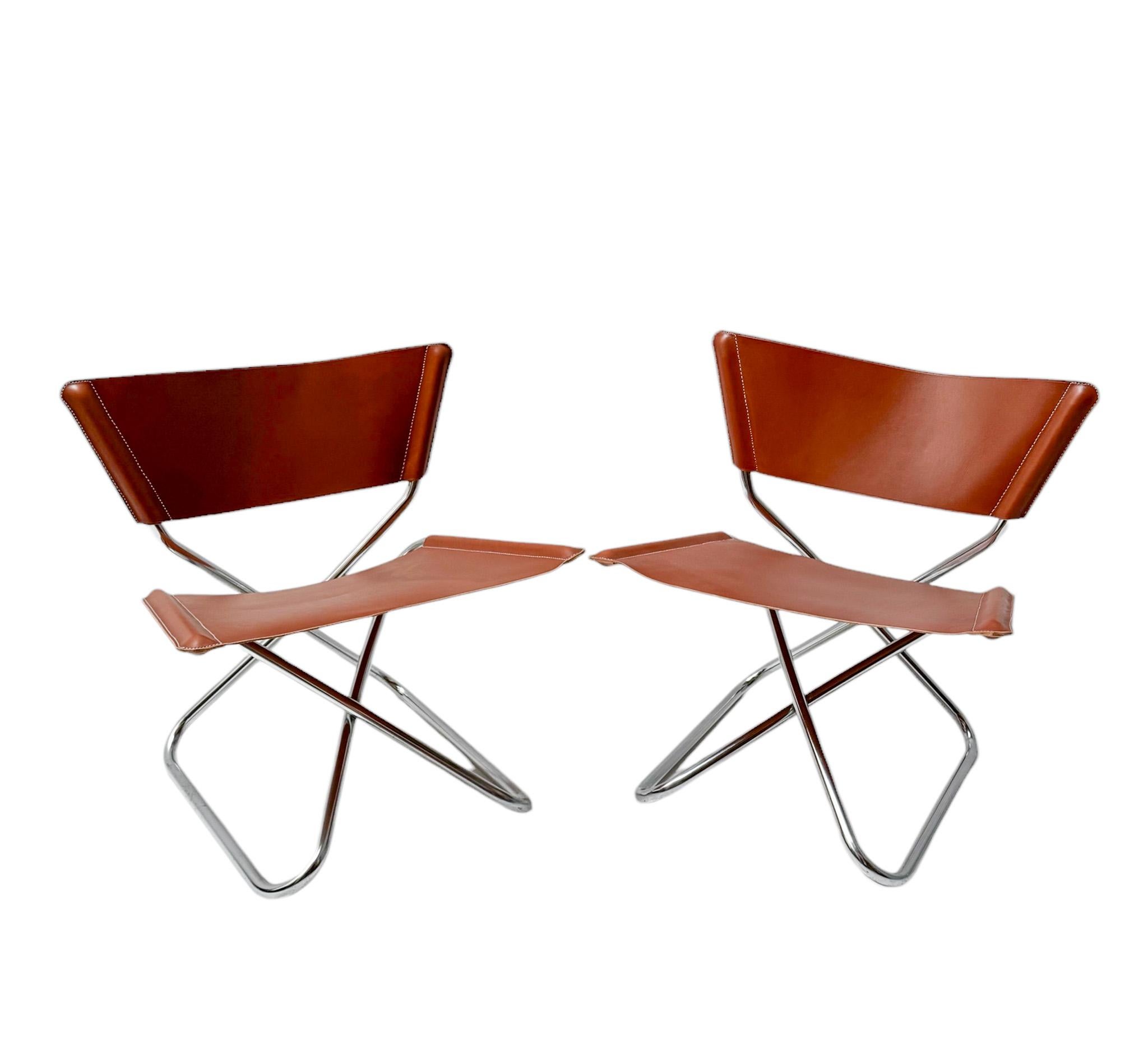 Erik Magnussen Pair of Z Down Lounge Chairs for Torben Ørskov Denmark, 1960s In Good Condition For Sale In Amsterdam, NL