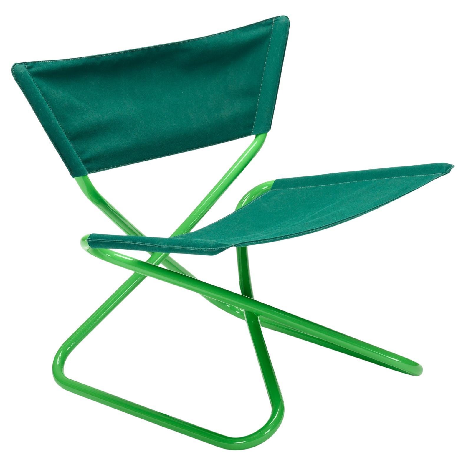 Erik Magnussen “Z-Down” Folding Lounge Chair for Torben Orskov, 1960s For Sale