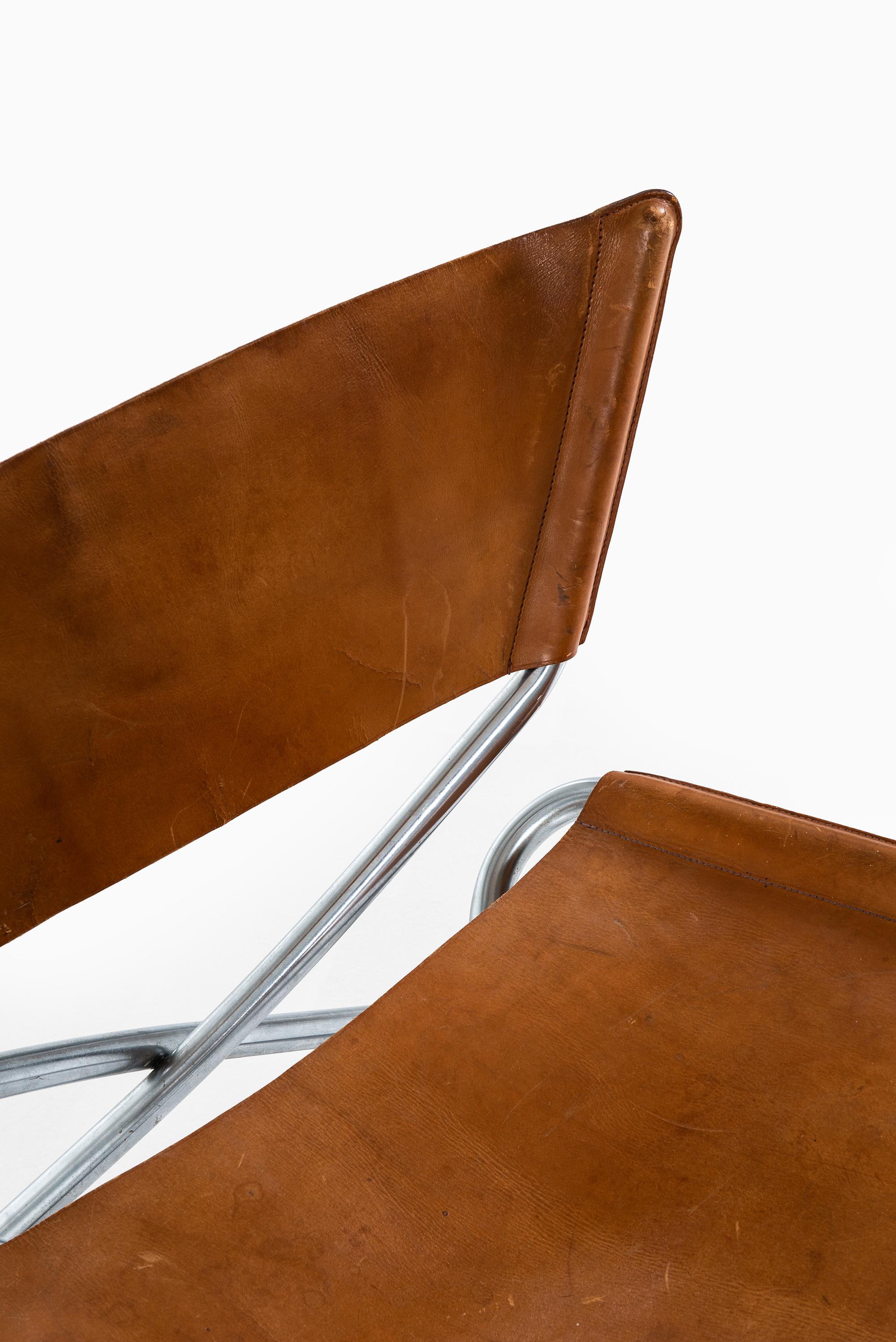 Scandinavian Modern Erik Magnussen Z Easy Chairs Produced by Torben Ørskov in Denmark For Sale