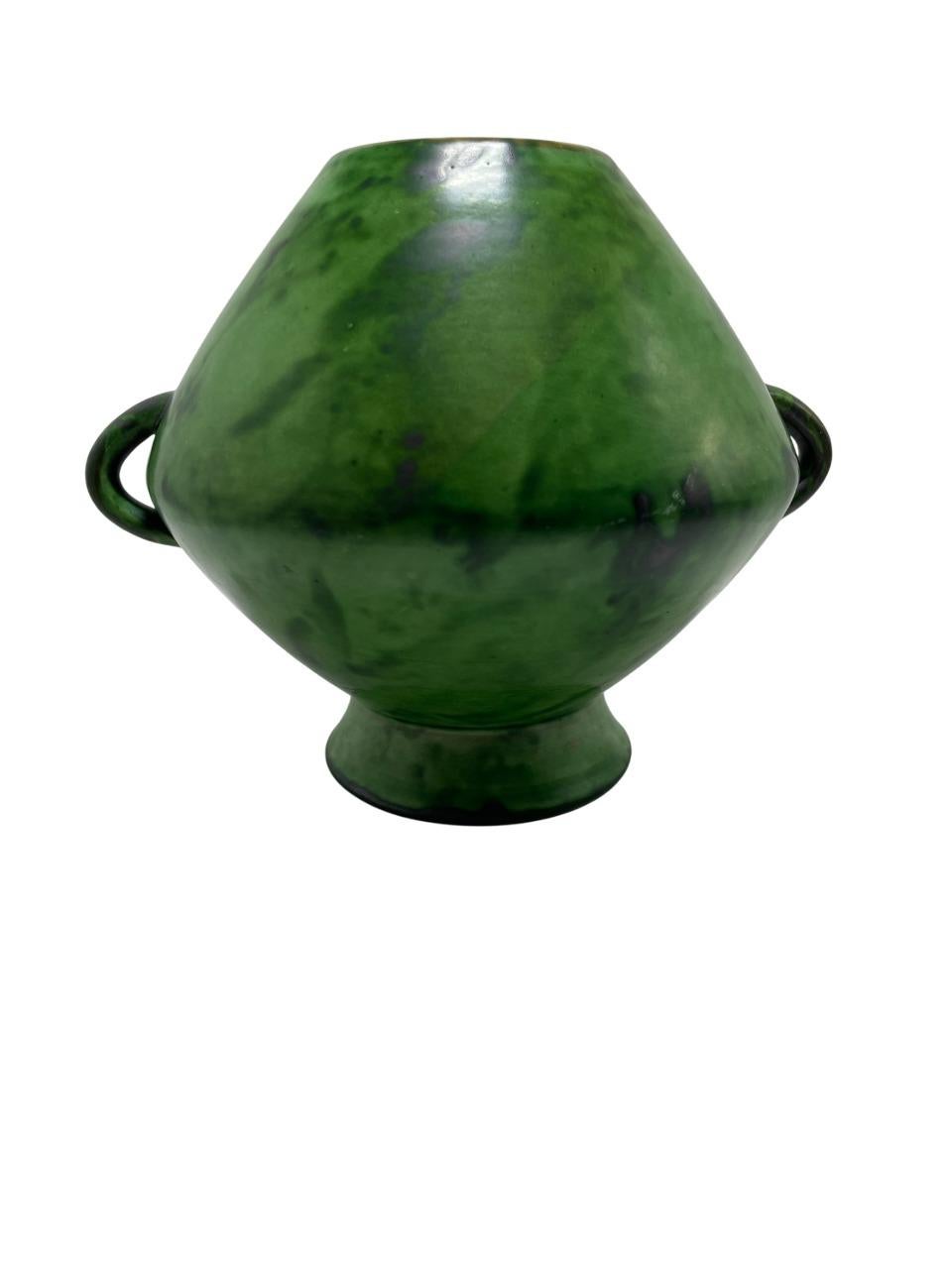 Svedese Vaso in ceramica di Erik Mornils - Nittsjö, Svezia - Art Deco anni '30 in vendita