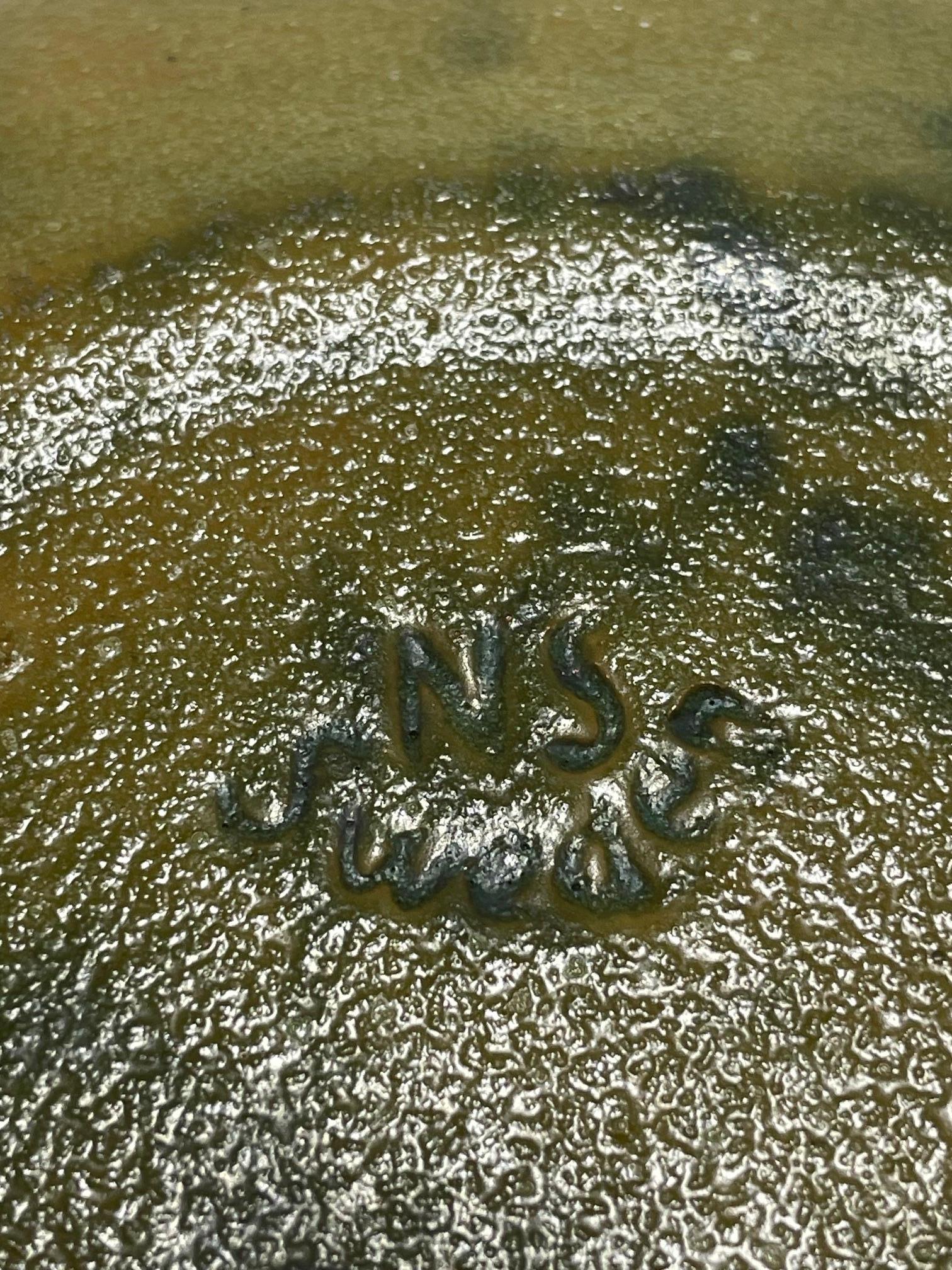 Mid-20th Century Erik Mornils decorative bowl/base - Nittsjö, Sweden For Sale