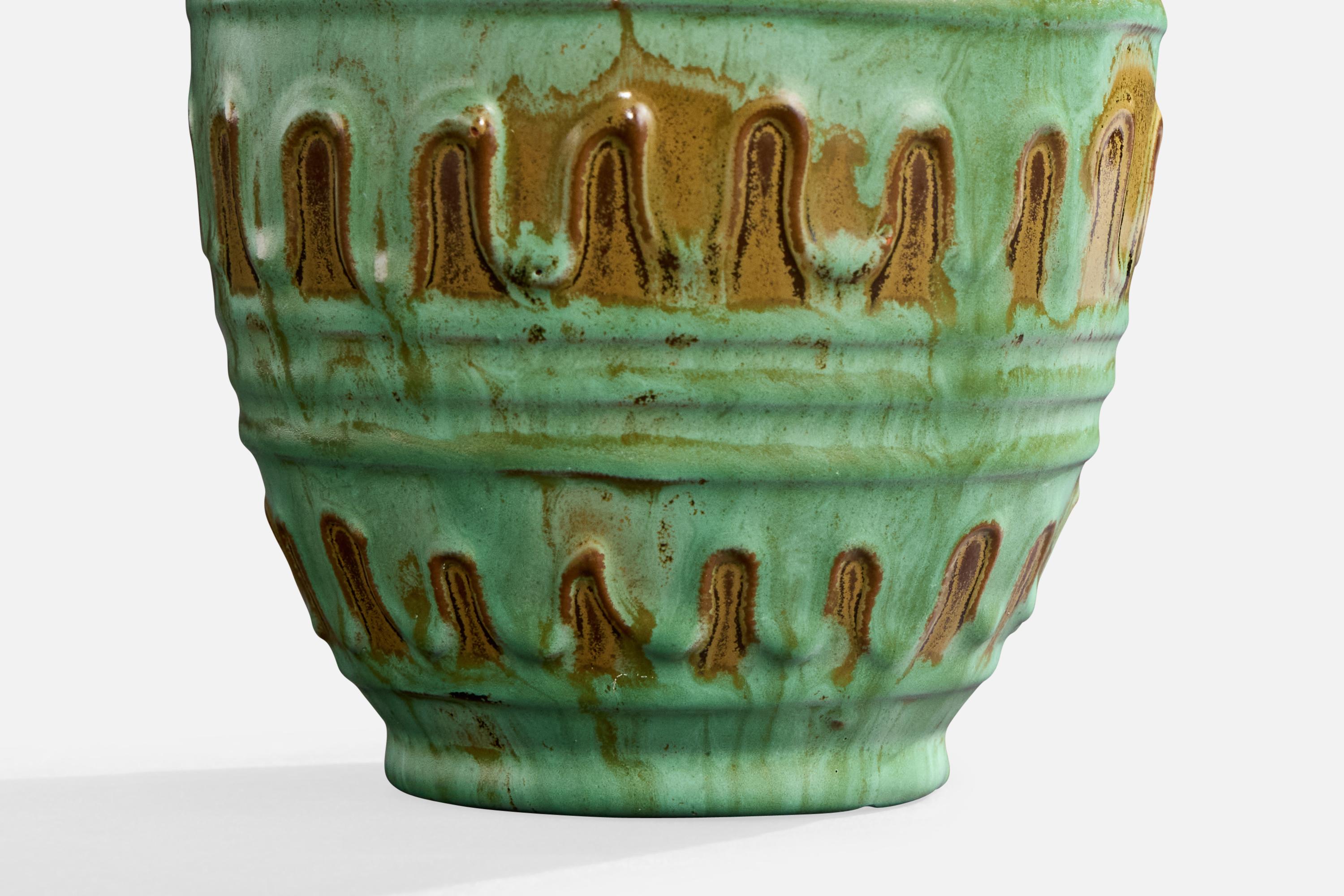 Mid-20th Century Erik Mornils, Vase, Ceramic, Sweden, 1930s For Sale