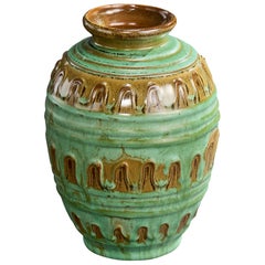 Erik Mornils, Vase, Ceramic, Sweden, 1930s