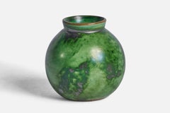 Erik Mornils, Vase, Earthenware, Sweden, 1930s