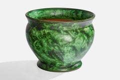 Erik Mornils, Vase, Earthenware, Sweden, 1930s